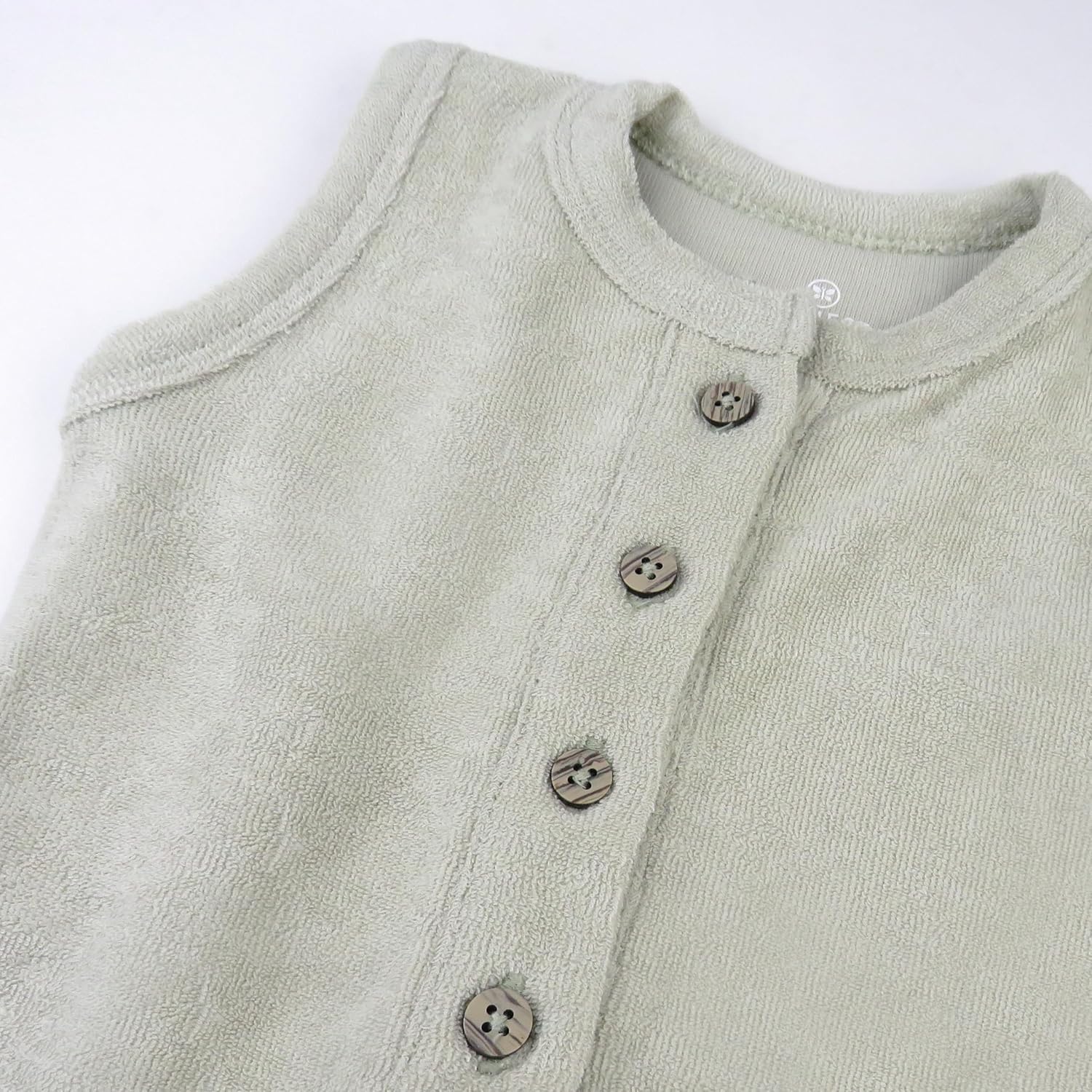 HonestBaby unisex-baby Terry Coverall Organic Cotton - Image 2