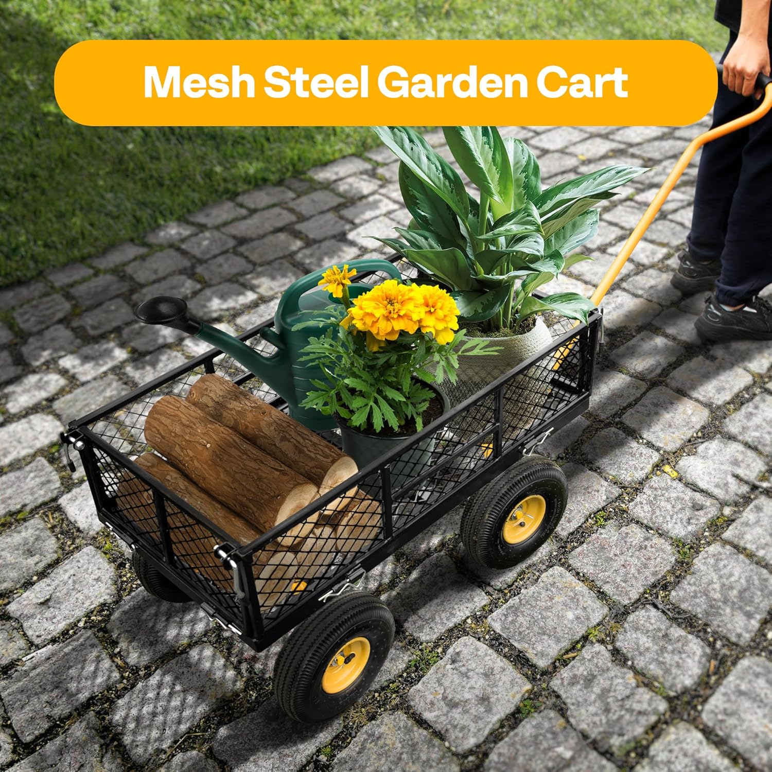 Heavy-Duty Garden Cart