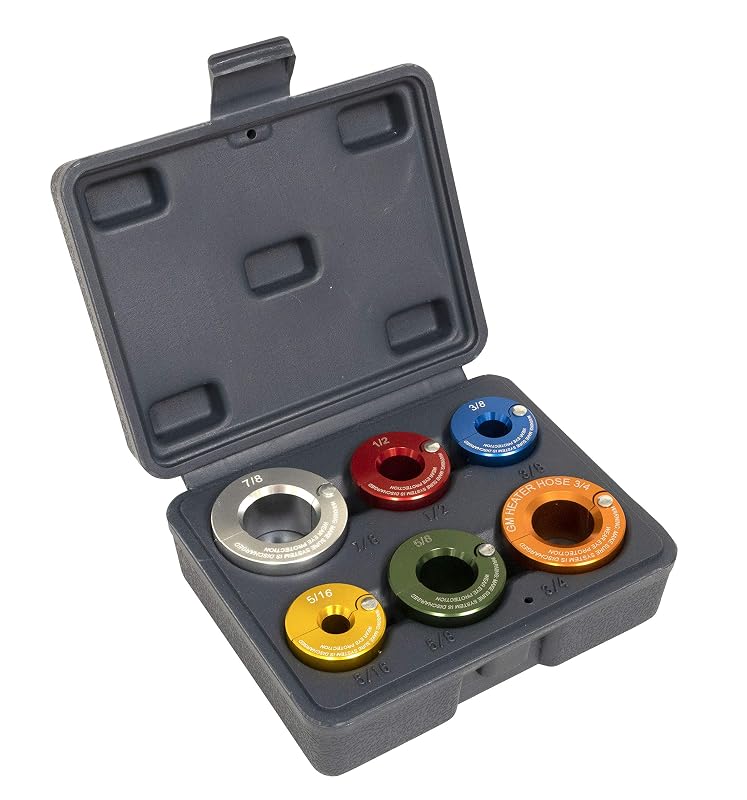 Kit de Desconectores de Alumínio Lisle 35800 para Linhas de Combustível e Ar-Condicionado, 6 peças