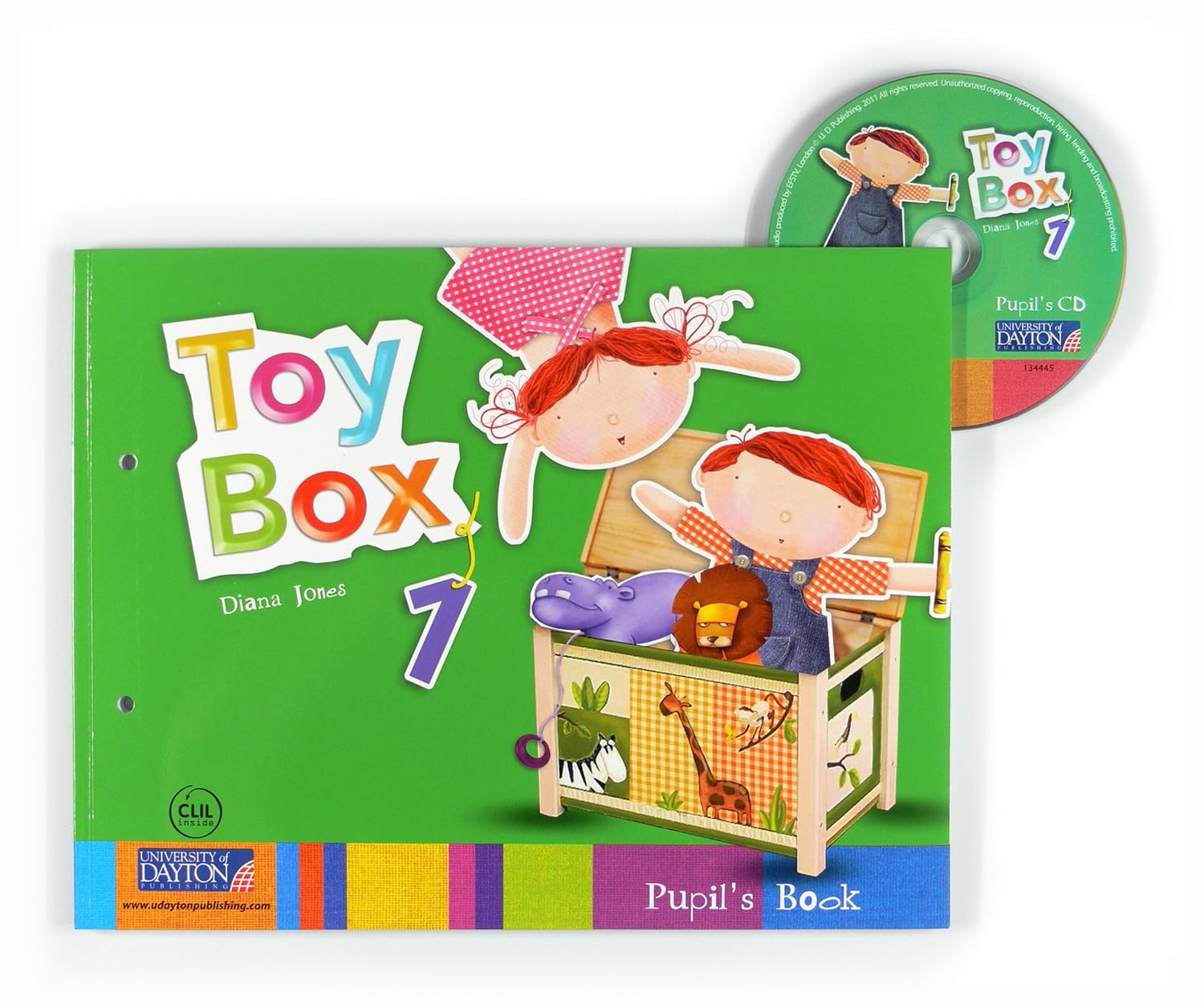 Toy Box 1. Preschool. Pupil's book by Jones, Diana