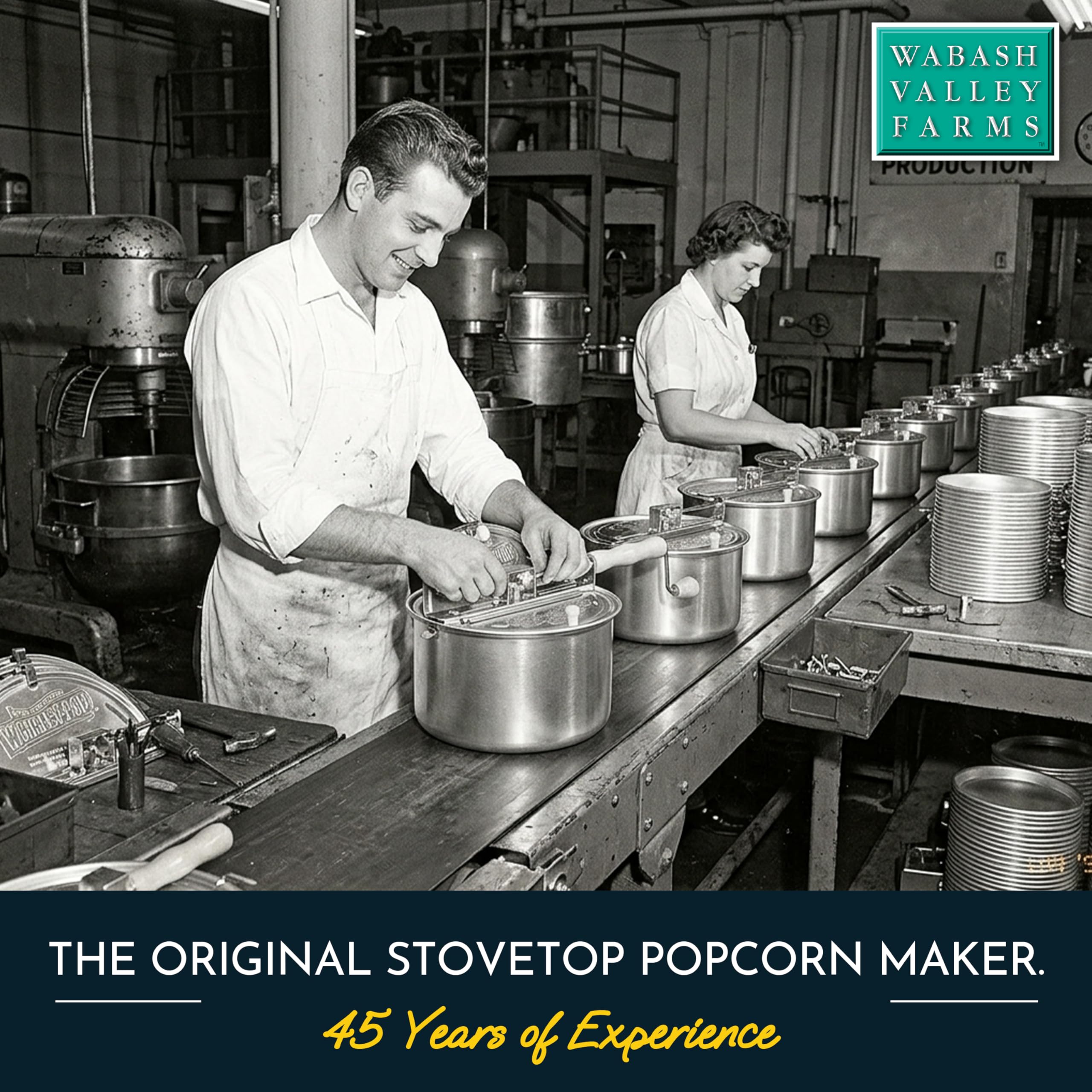 Whirley-Pop Popcorn Popper - Metal Gear - Rot