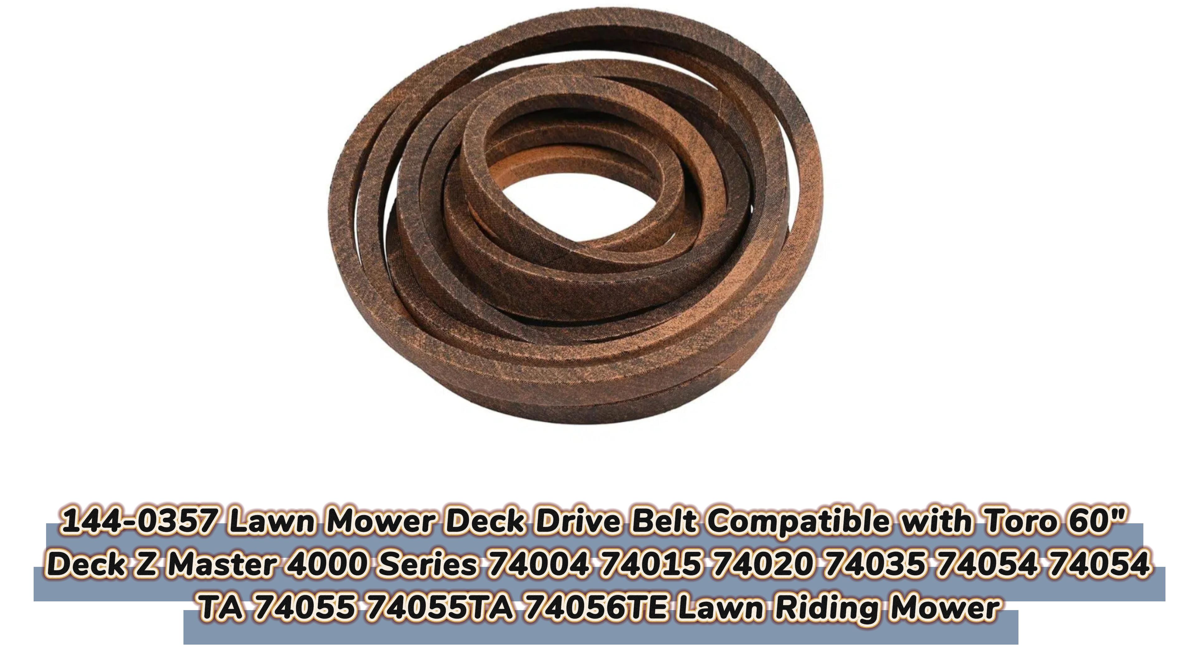Amazon.com : Promrmr Aramid Dry Wrapped V-Belt, 144-0357 Mower