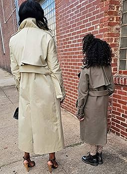 ジャケット・アウター Girly ribbon trench coat treat urself girl-trench-coat-blush-XL-4.jpg