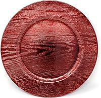 Vista 41 de allgala Platos Base Redondos de Calidad Pesada - Bases Transparentes para Platos de Cena - Juego de Platos Base para Decoración de Mesa - Ideal