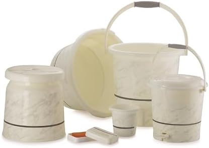 Liza Orry 11 Pc Luxurious Complete Bathroom Set & Accessory for Home ...