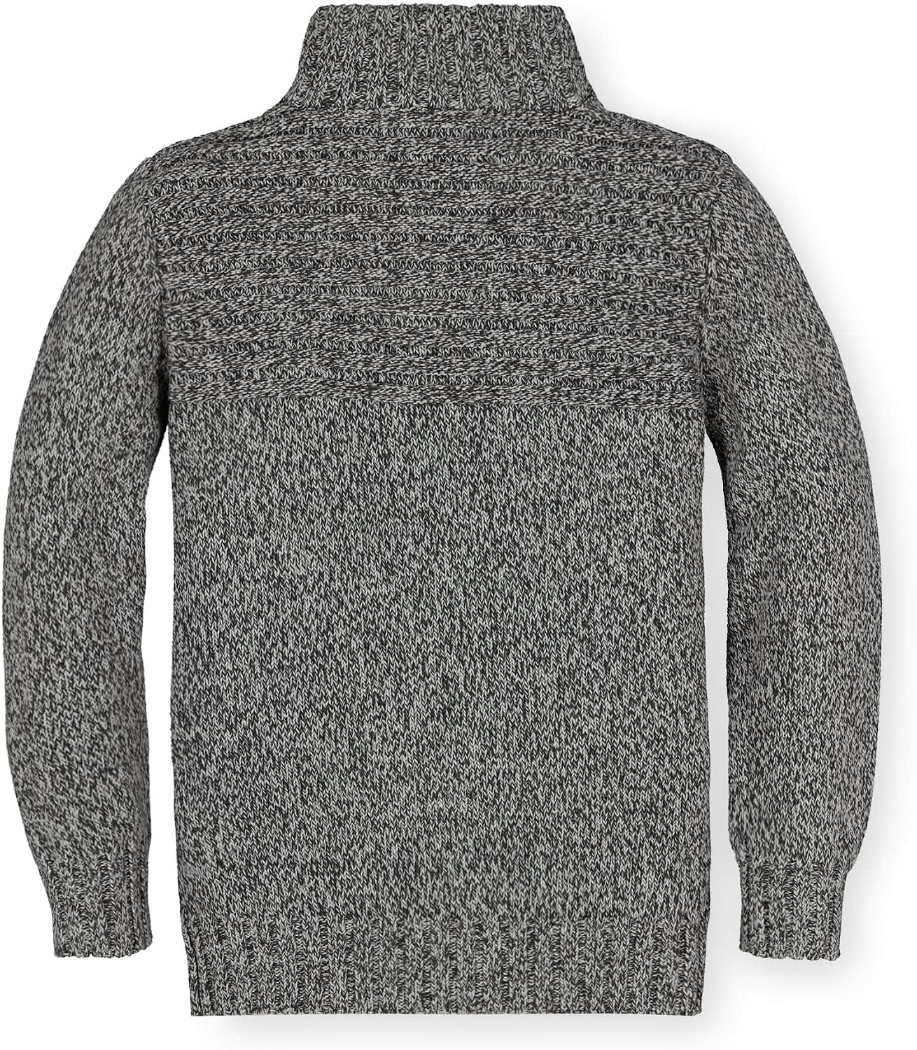 Hope & Henry Boys' Long Sleeve Mock Neck Sweater