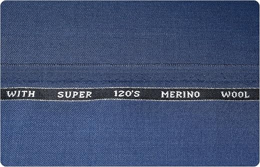 Arvind Men's Super 120's Merino Wool Unstitched Trouser Fabric (PW94V1)