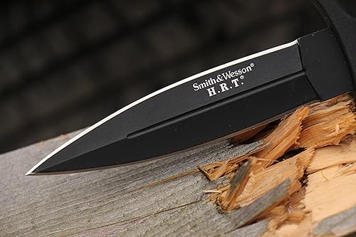 Miniatura 3 de Cuchillo de hoja fija fuerte mango PPE Smith  Wesson HRT SWHRT9B