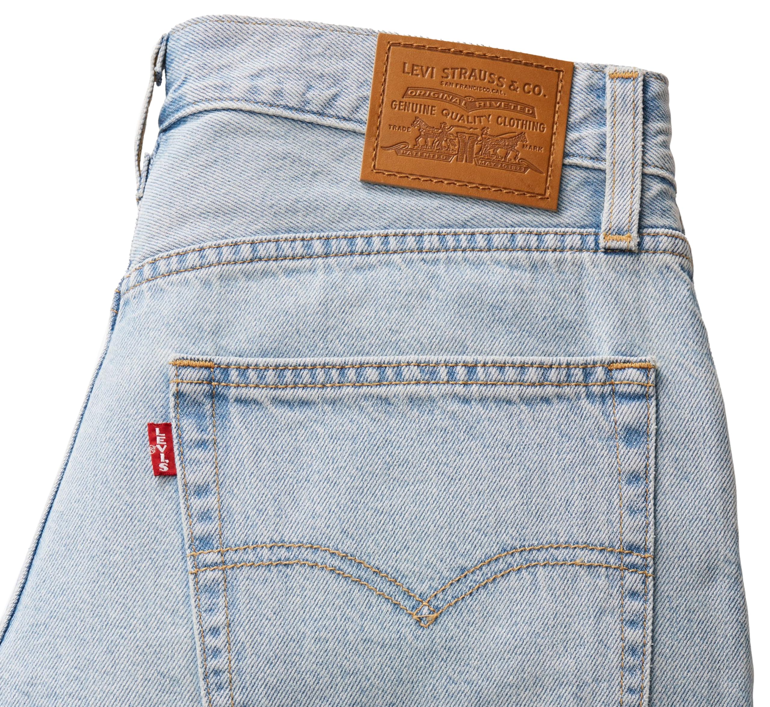 Levi's Baggy Dad Jort - Szorty jeansowe Kobiety