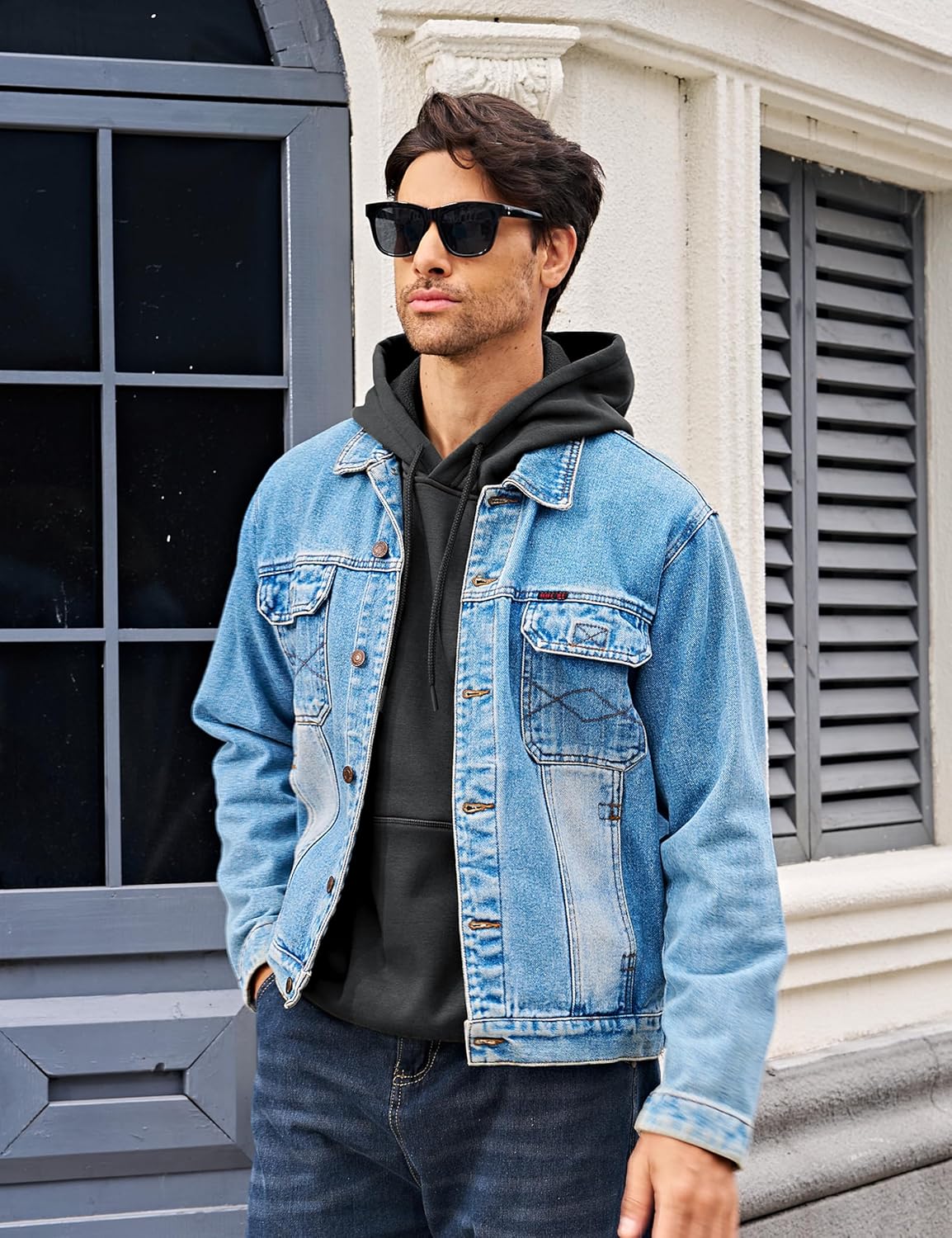 MAGCOMSEN Men's Hoodies Sweatshirts Casual Fashion Fleece Lined Pullover Athletic Hoody with Kangaroo Pocket - Image 3