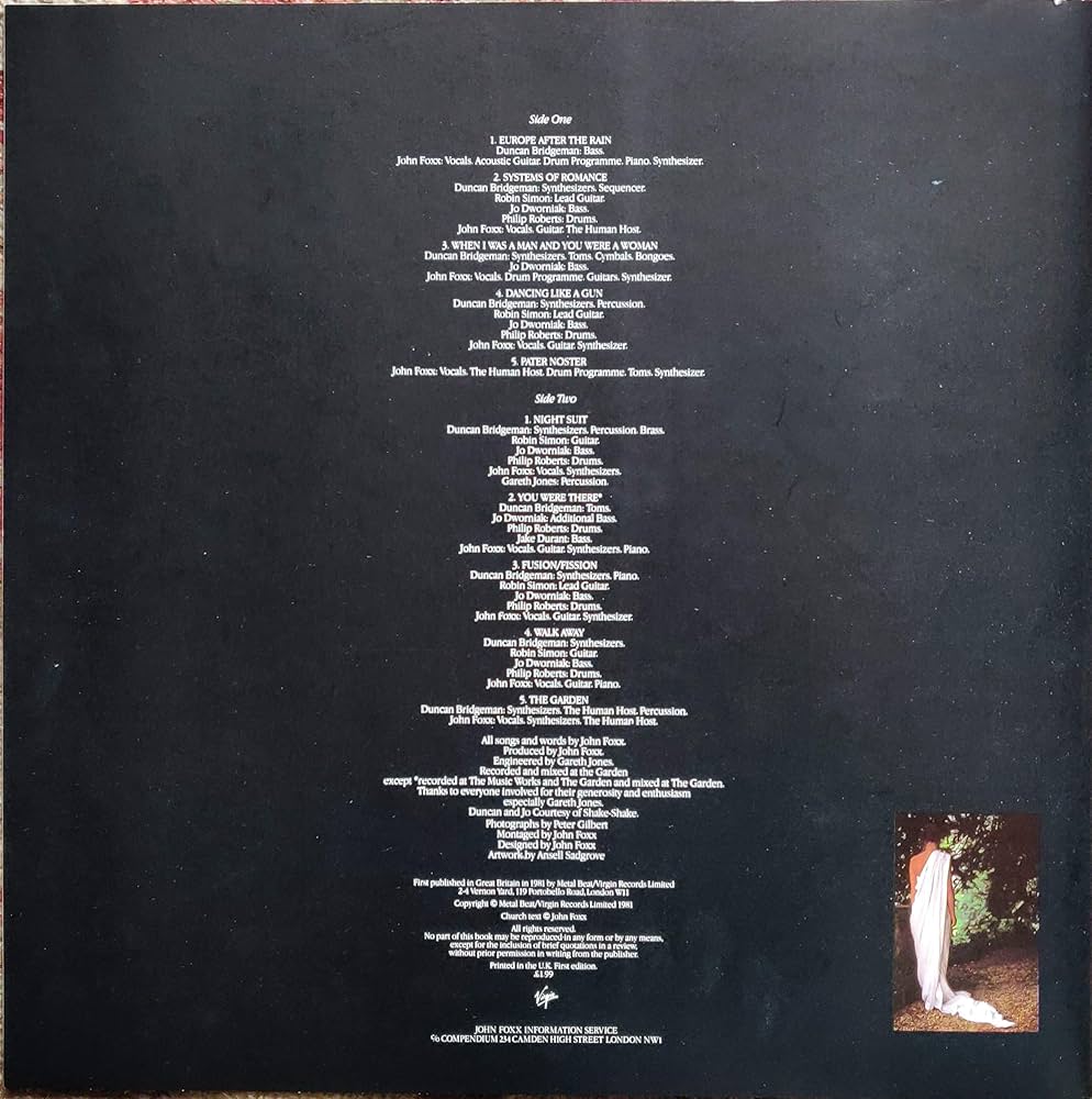 Foxx, John - The Garden [Vinyl] - Amazon.com Music
