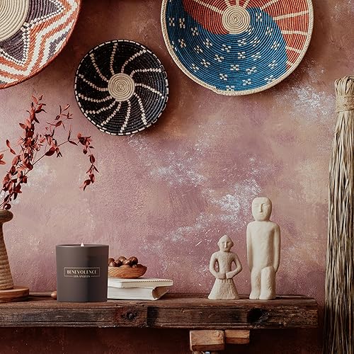 Vista 45 de Vela perfumada de rosa y sándalo para hombres y mujeres, con un fuerte aroma para el hogar, 6 onzas, 35 horas, velas de soja, velas de aromaterapia