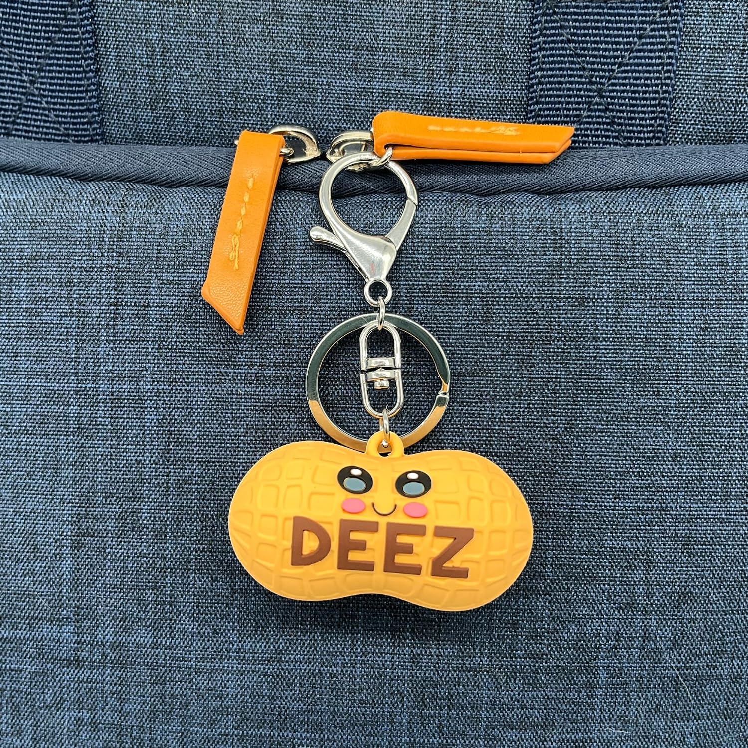 Deez Nutz Keychain – Cute and Funny Gag Gift for Friends, Family, or Anyone Who Loves Silly Humor – Accessory for Bags, Backpacks, Wallets, and Keys image 5