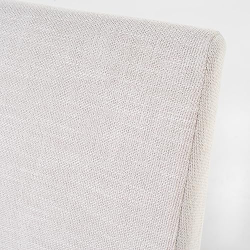 Miniatura 5 de Silla de comedor moderna, Katherine Mid Century (juego de 2), Tela