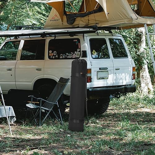 Miniatura 8 de WELIDAY Bolsa de repuesto para silla de campamento, bolsa de transporte para silla plegable al aire libre con correa para el hombro, bolsa