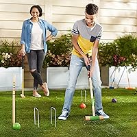 Vista 7 de Yaxa Basics - Juego de cróquet, para seis jugadores, negro