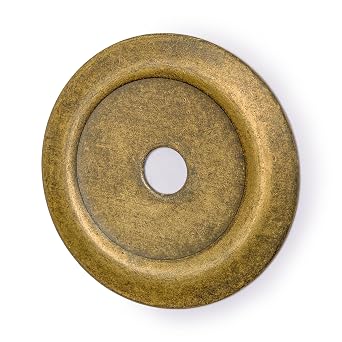 HP Beveled Brass Round Washers, 10-Pack, 1.4 in