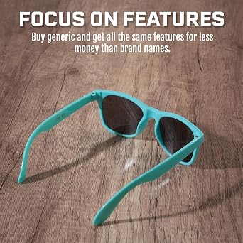 Kids Sunglasses with UV400 Protection - Lightweight Frames - Shatter-Resistant Lenses