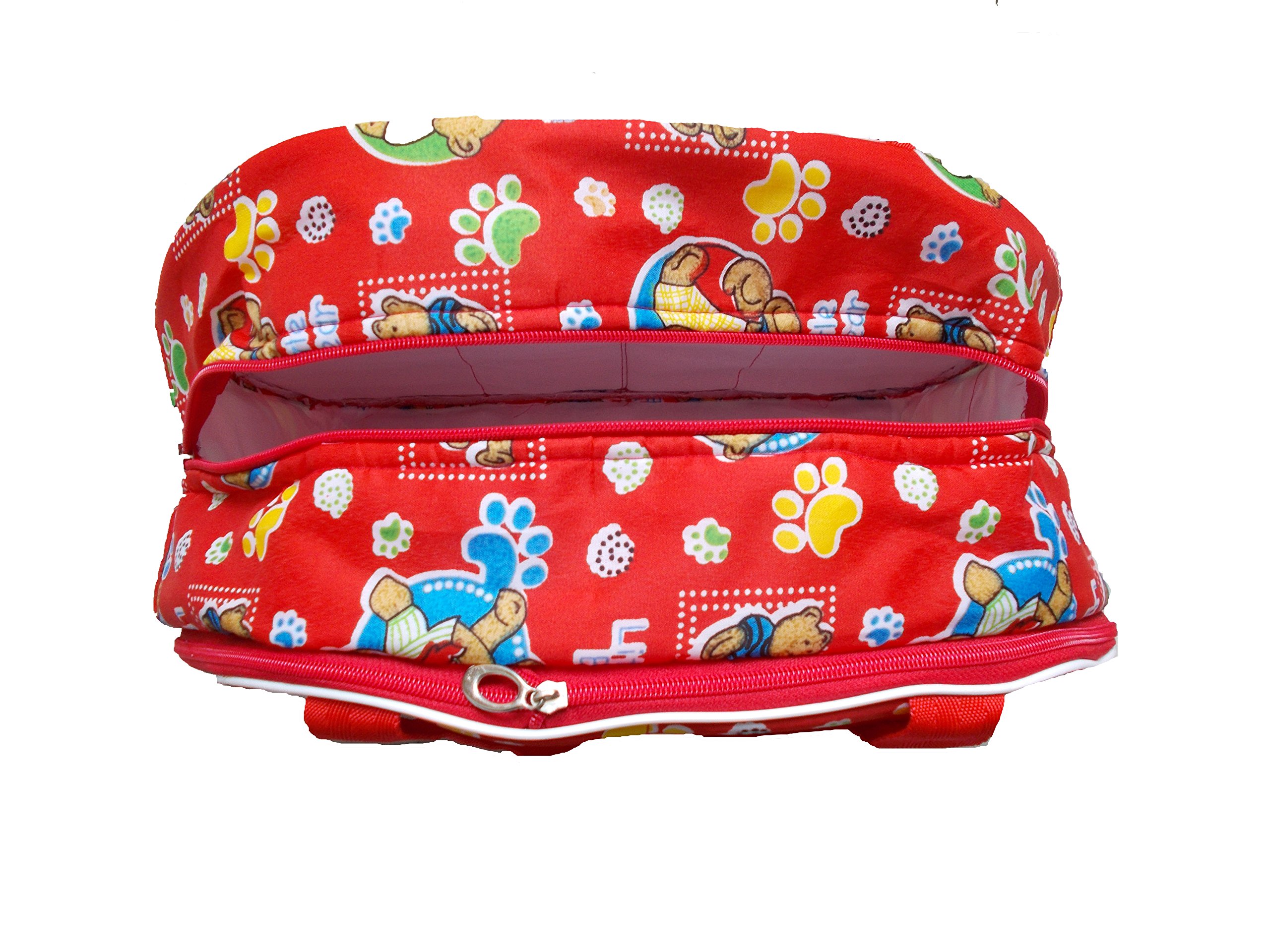 Side Folding Bag, Baby and mom Multipurpose Bag, Travelling Bag,Carry Bag Red 1