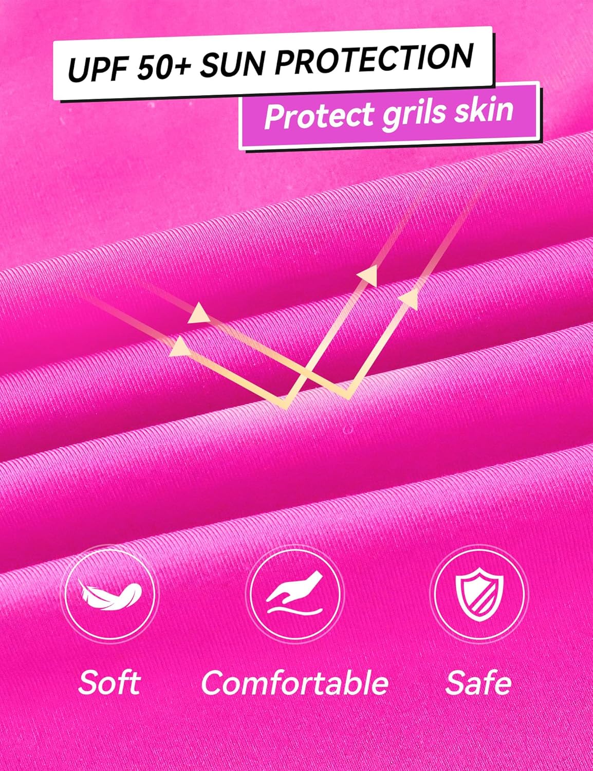 Girls Swimsuit Sleeveless Bathing Suits Back Cutout Summer Swimwear with Removable Chest pad 6-14 Years - Image 6