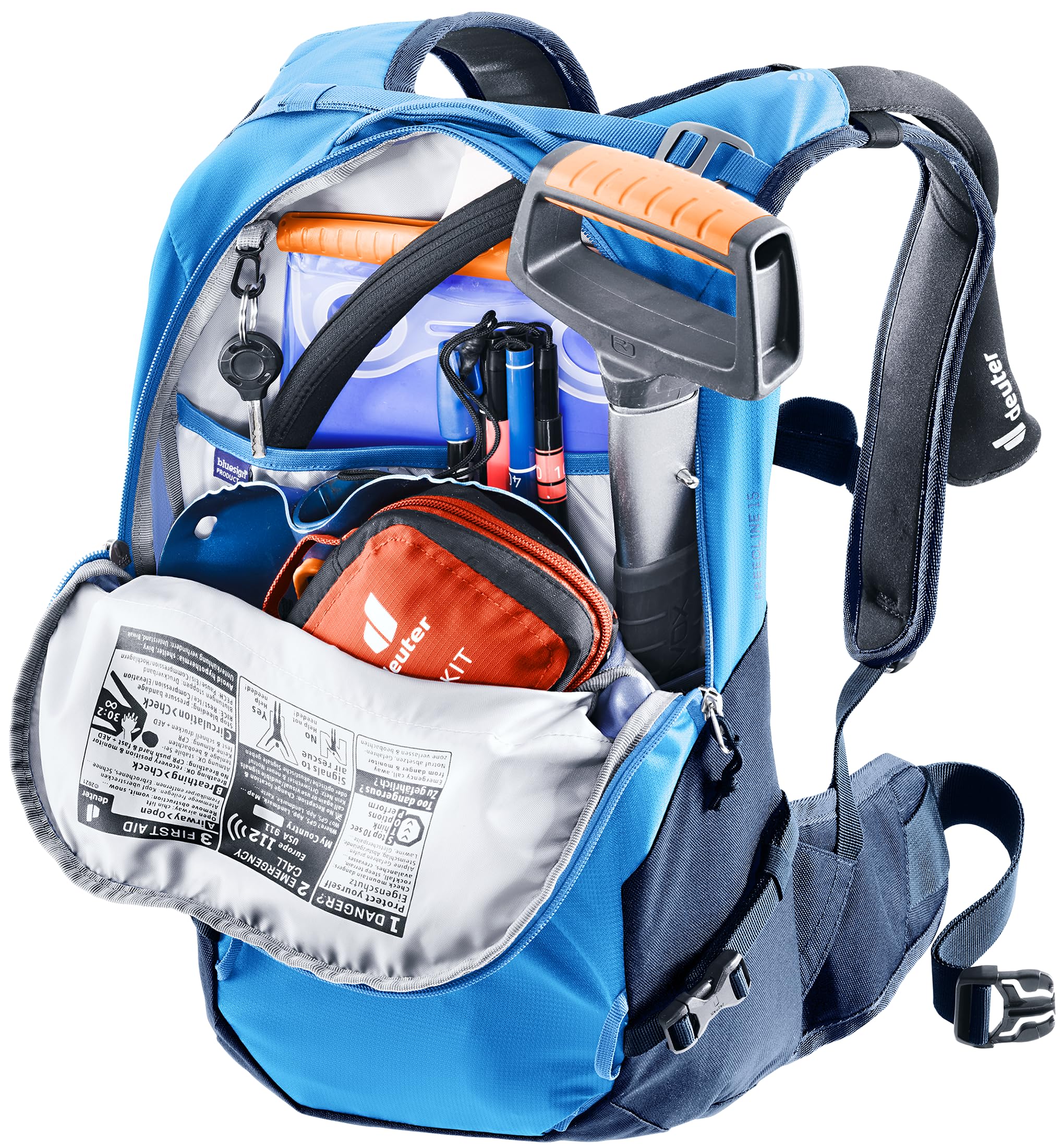 deuter Unisex Freecline 15 Skirucksack (1er Pack)