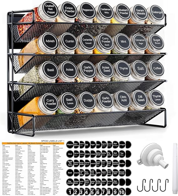 Discover the Best Magnetic Spice Rack for Your Kitchen Now! 8 /