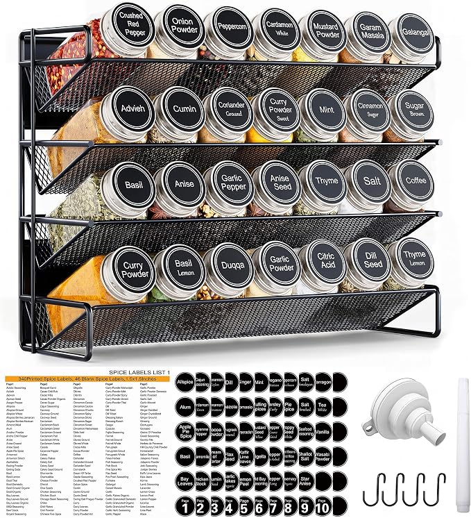 Best Magnetic Spice Rack That Will Transform Your Kitchen! 19 91dfVCjQMGL. AC SX679