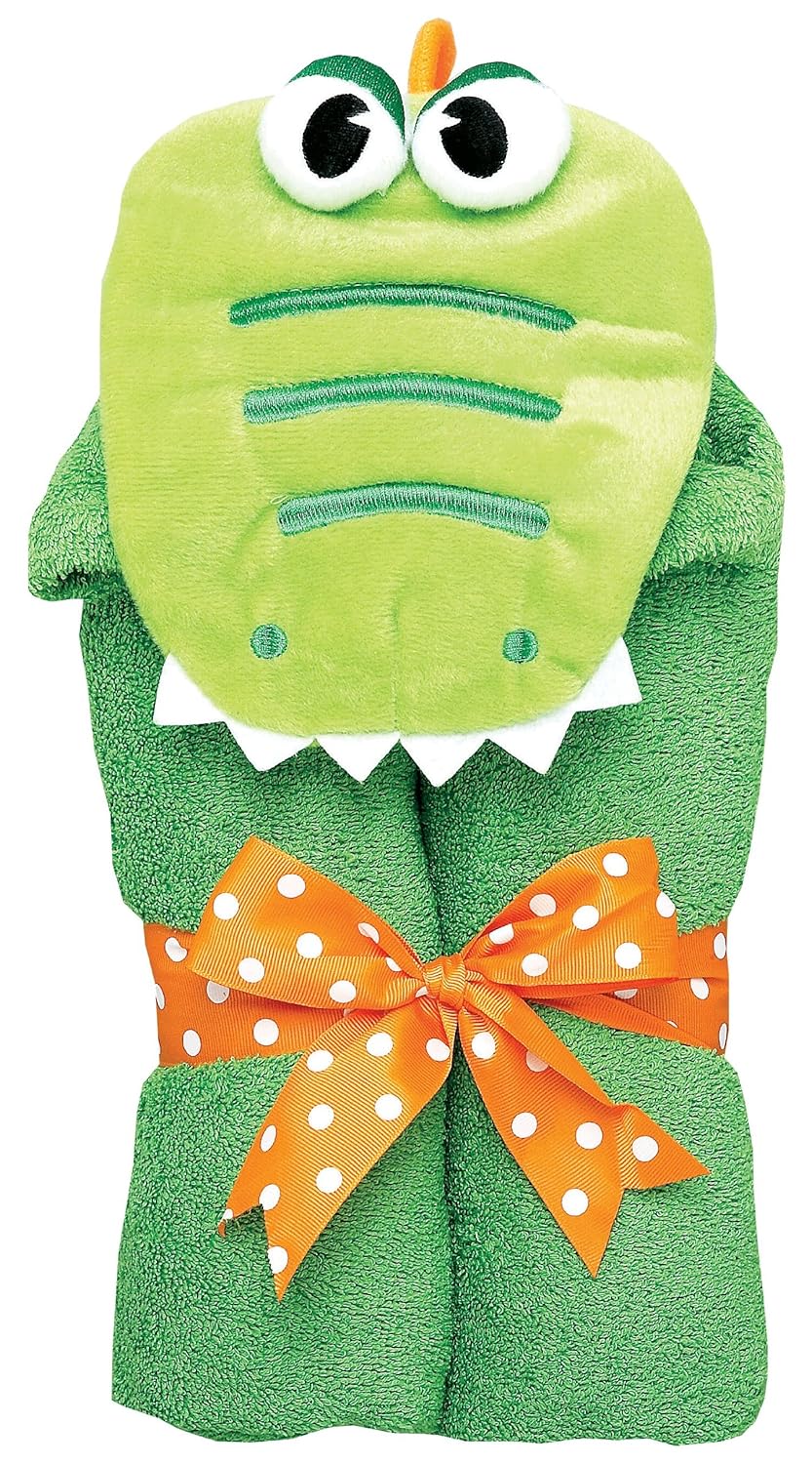 AM PM Kids! Tubby Towel, Dinosaur Baby Bath Towels Baby