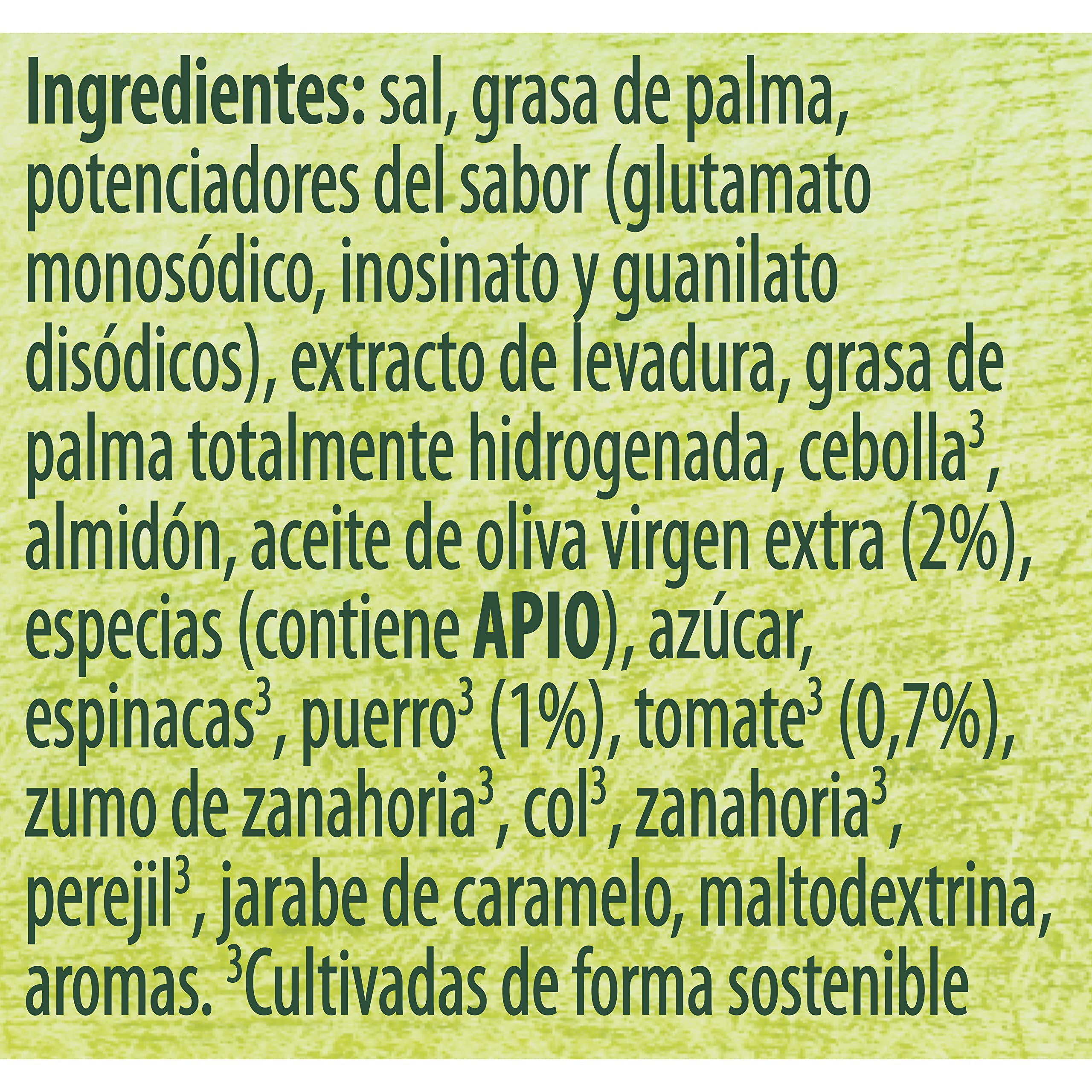 Knorr Caldo Vegetal 12 pastillas Pack de 18