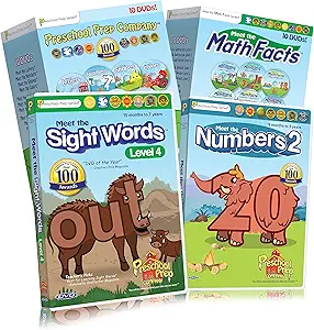 Preschool Prep & Primary School Prep 22 DVD Set