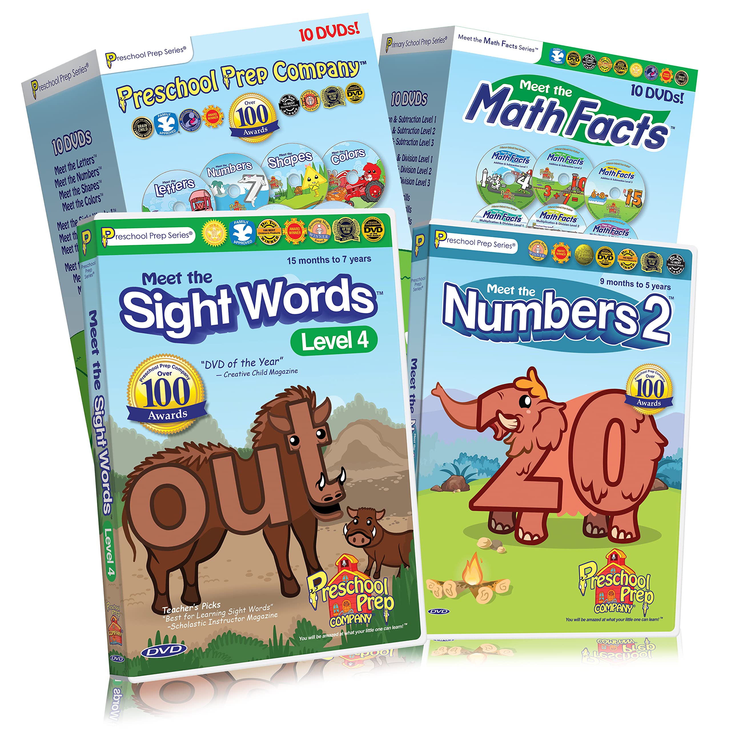 Preschool Prep & Primary School Prep 22 DVD Set