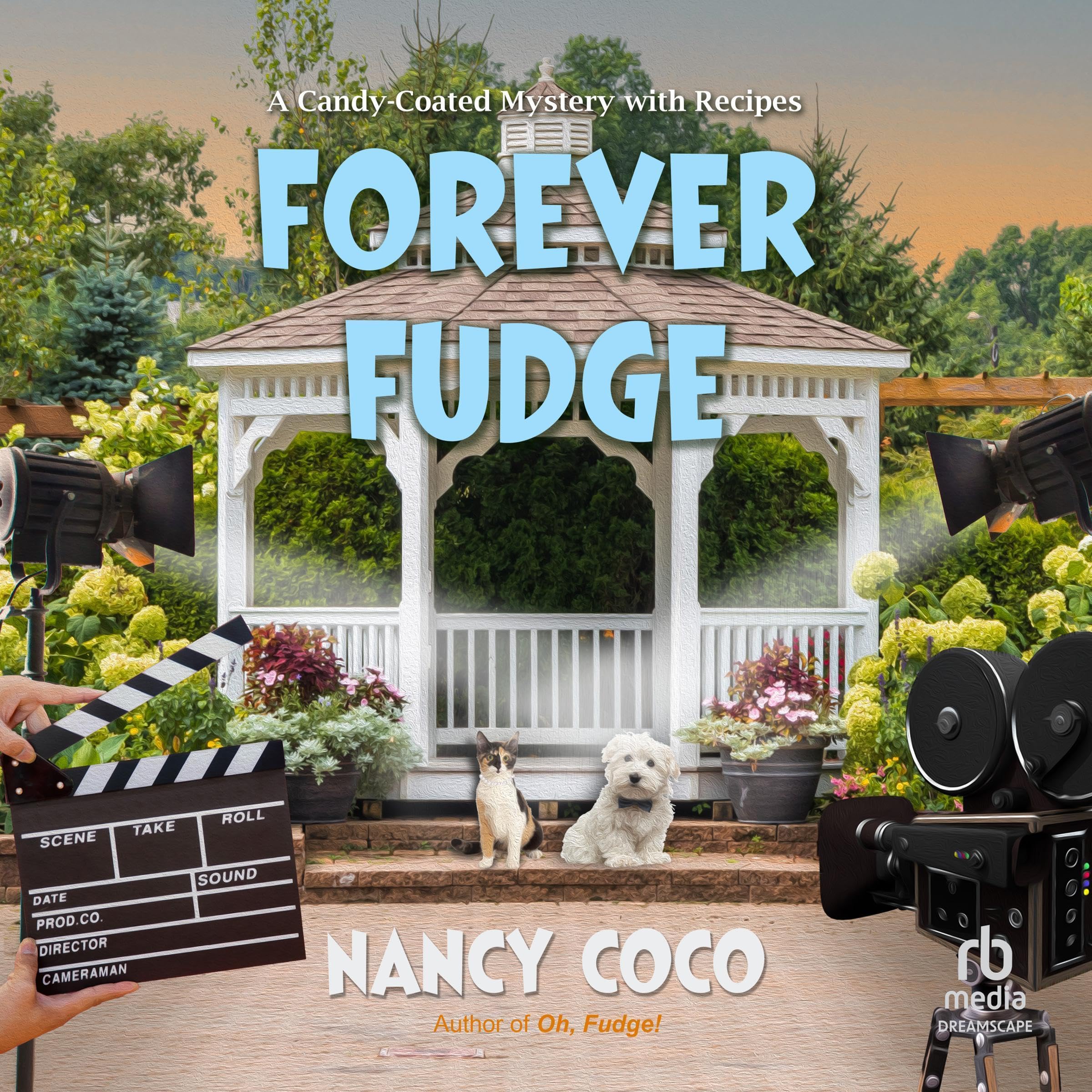 Cover art for Forever Fudge!
