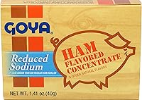 Vista 2 de Goya Foods Concentrado con sabor a jamón, reducido en sodio, 1.41 onzas (paquete de 36)