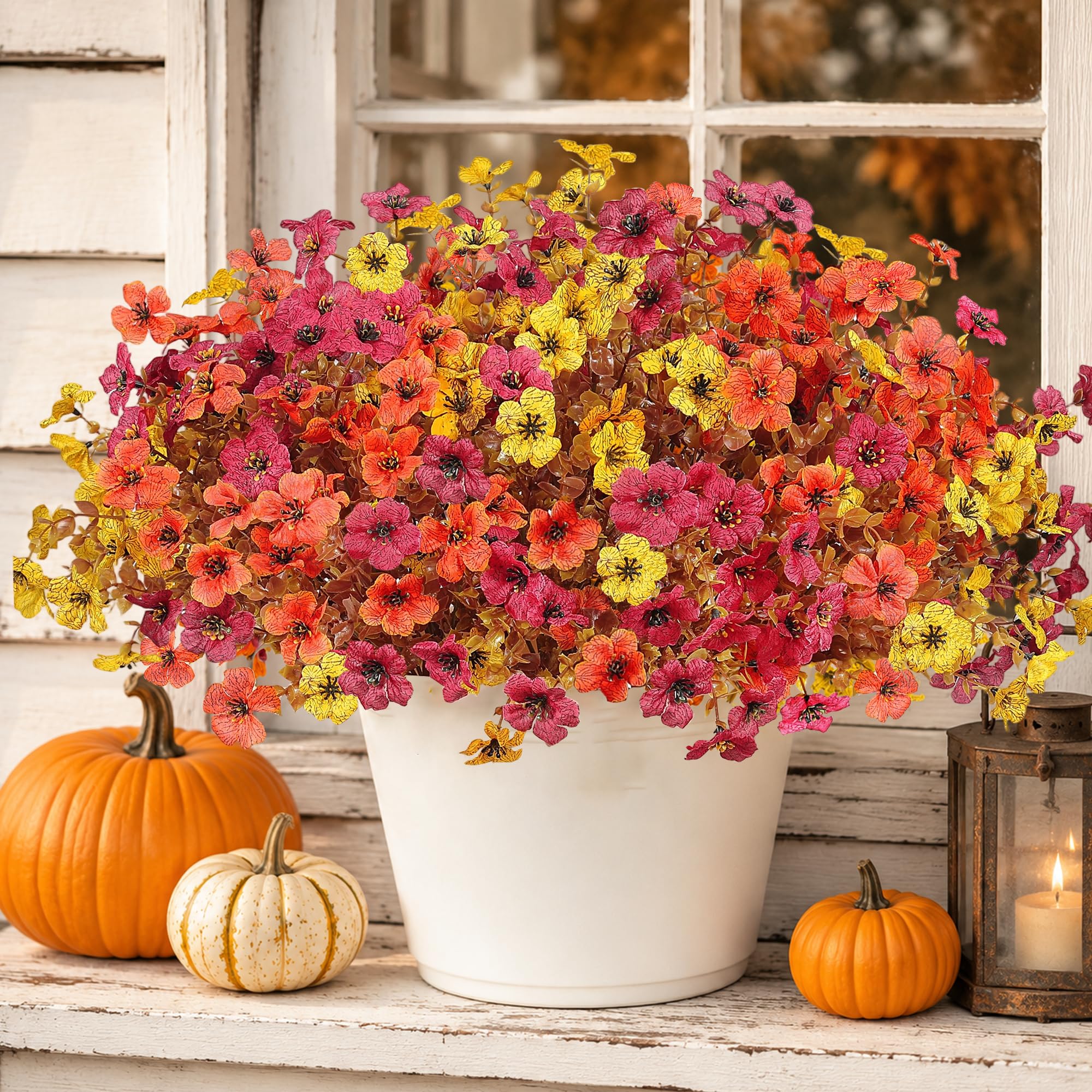 Digtecno Artificial Fake Mums Fall Flowers