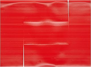 Mighty Line Angler Floor Marker Angle Tape 6-Inch by 6-Inch by 2-Inch, Red, Pack 100