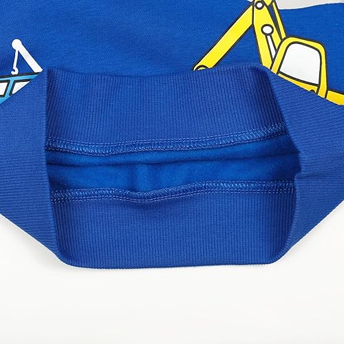 Miniatura 4 de Sudaderas con caricaturas para niños, de manga larga con cuello redondo, cálidas, para invierno