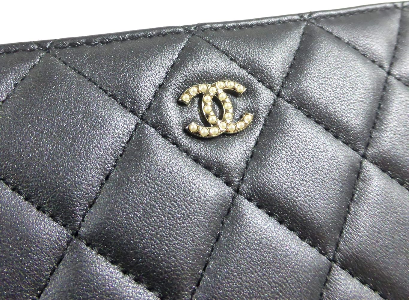 Amazon | [シャネル] ラウンドファスナー 長財布 ラムスキン COCO