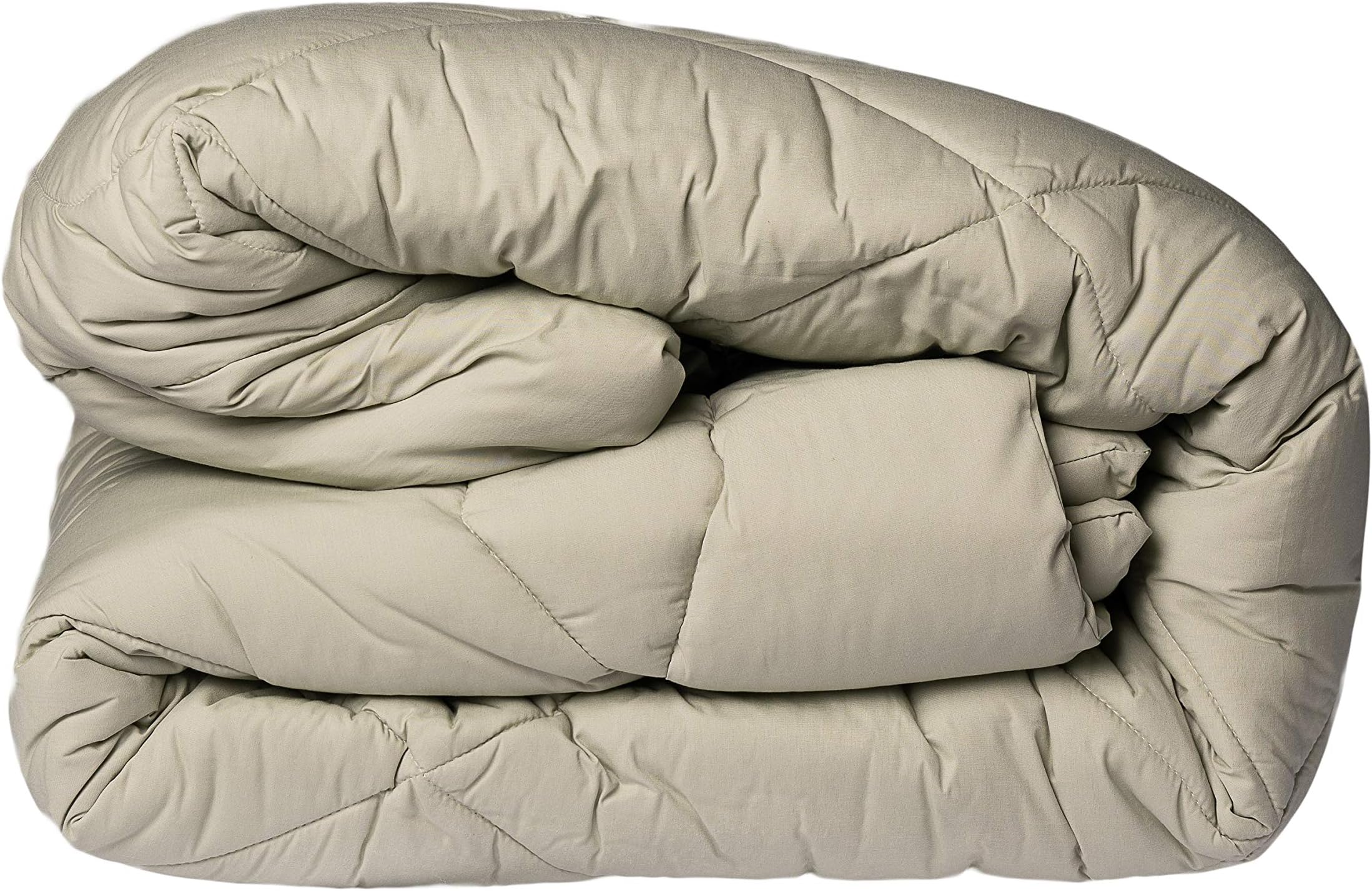 Mayfield 3 Piece Comforter Set - Anti-Wrinkle Cotton Blend, 200 Thread Count - XL Queen - Sage - Matching Comforter, Bed Skirt, and Pillow Sham - Bed Set Made in The USA Hotel Bedding