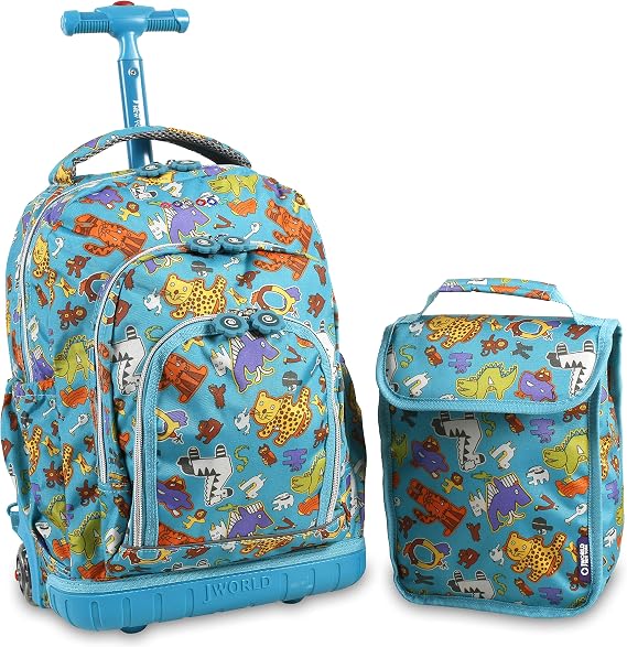 J World Lollipop - Mochila rodante y Bolsa de Almuerzo para Escuela  Primaria. Maleta de Mano con Ruedas : Amazon.com.mx: Ropa, Zapatos y  Accesorios