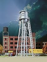 Vista 1 de Walthers Cornerstone City Water Tower-Silver 933-2826 HO Escala Modelo Ferrocarril - Estructura Montada