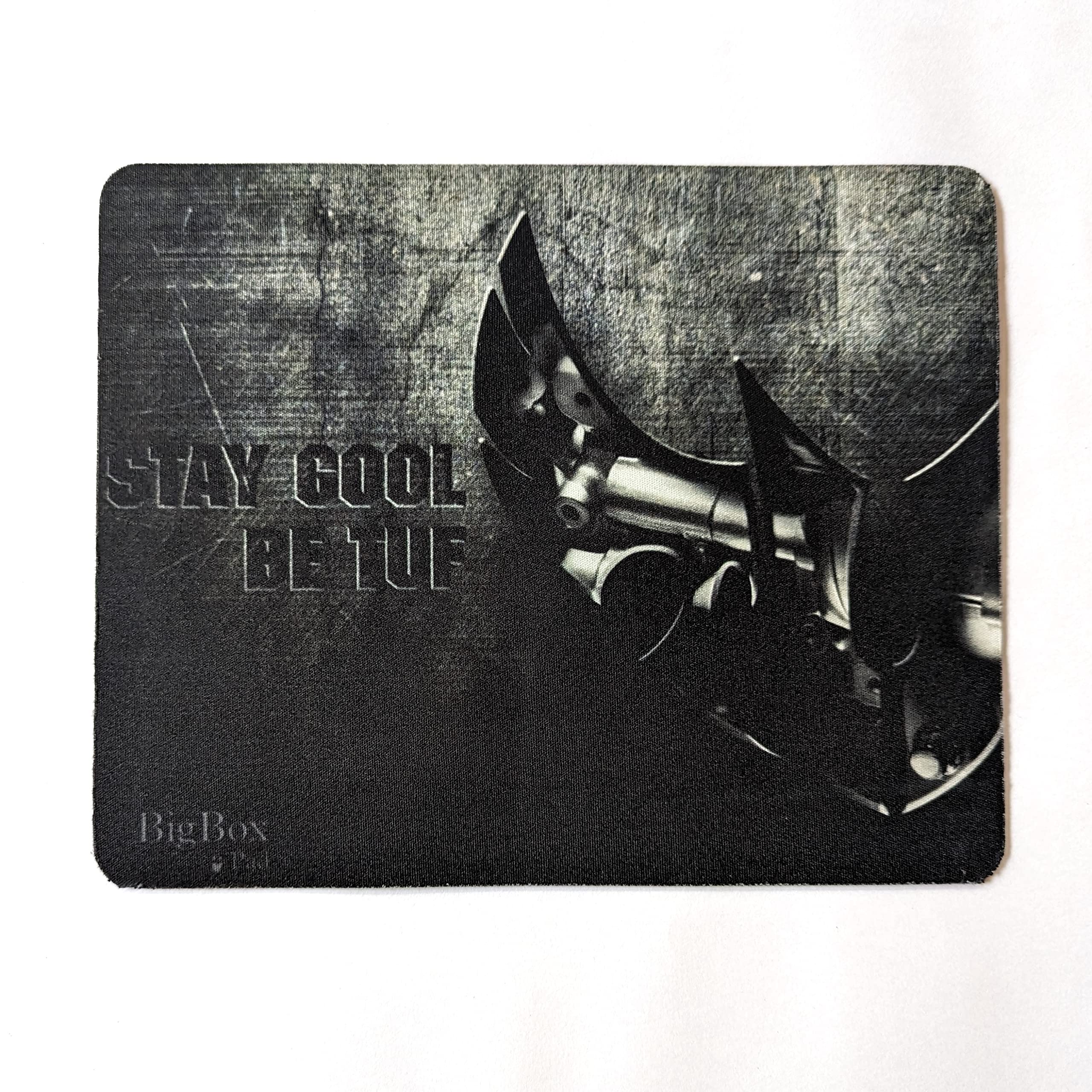 BigBox Stores Gaming Mouse pad with Anti Slip Rubber Base and Waterproof Surface Compatible with Laser and Optical Mouse for Laptop MacBook | Pack of 2 |9