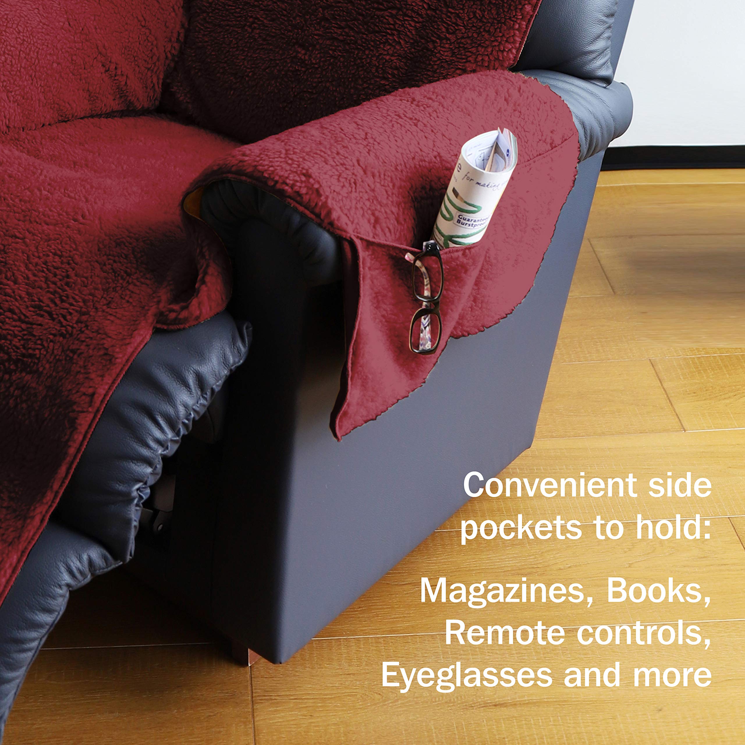 Easylife Fitted Recliner Protector, Water Resistant Recliner Chair Cover, Chair