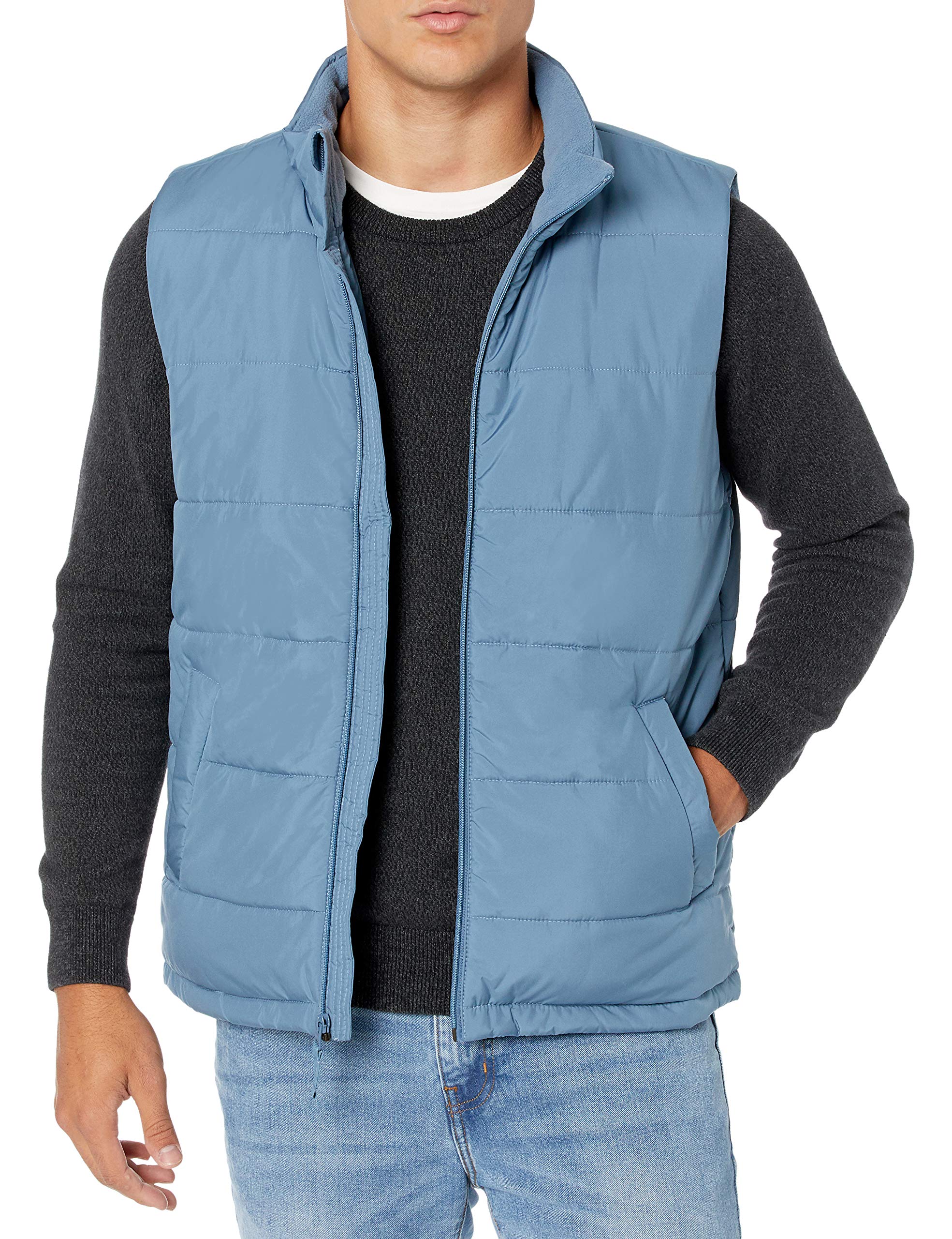 Amazon Essentials Piumino Smanicato di Medio Spessore Uomo
