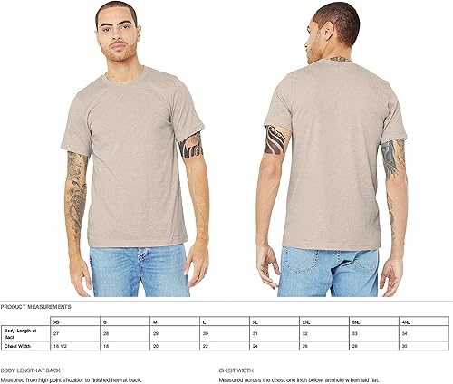 Miniatura 6 de Bella + Canvas - Camiseta unisex para adultos CVC, Verde (Heather Green), Grande