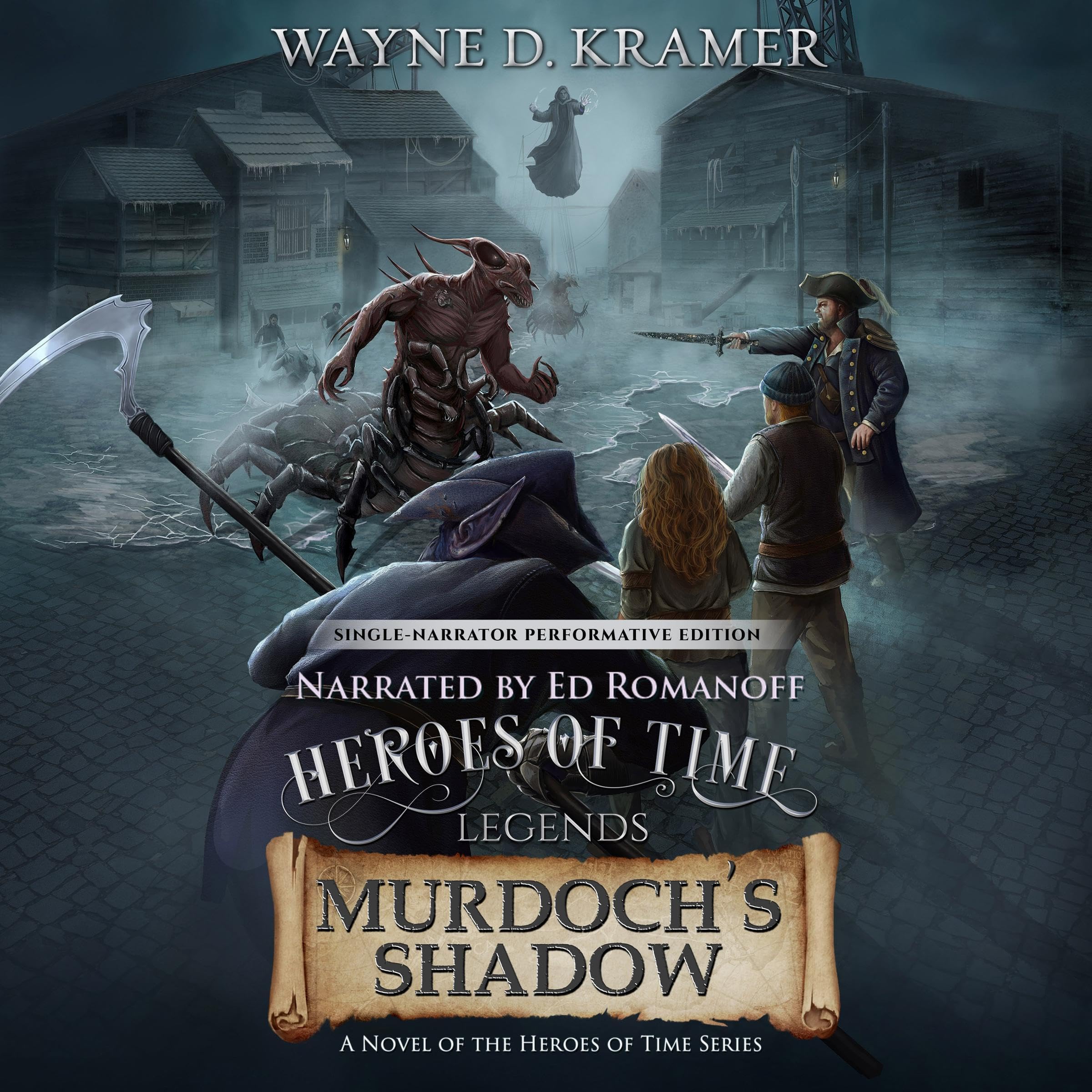 Cover art for Heroes of Time Legends: Murdoch’s Shadow