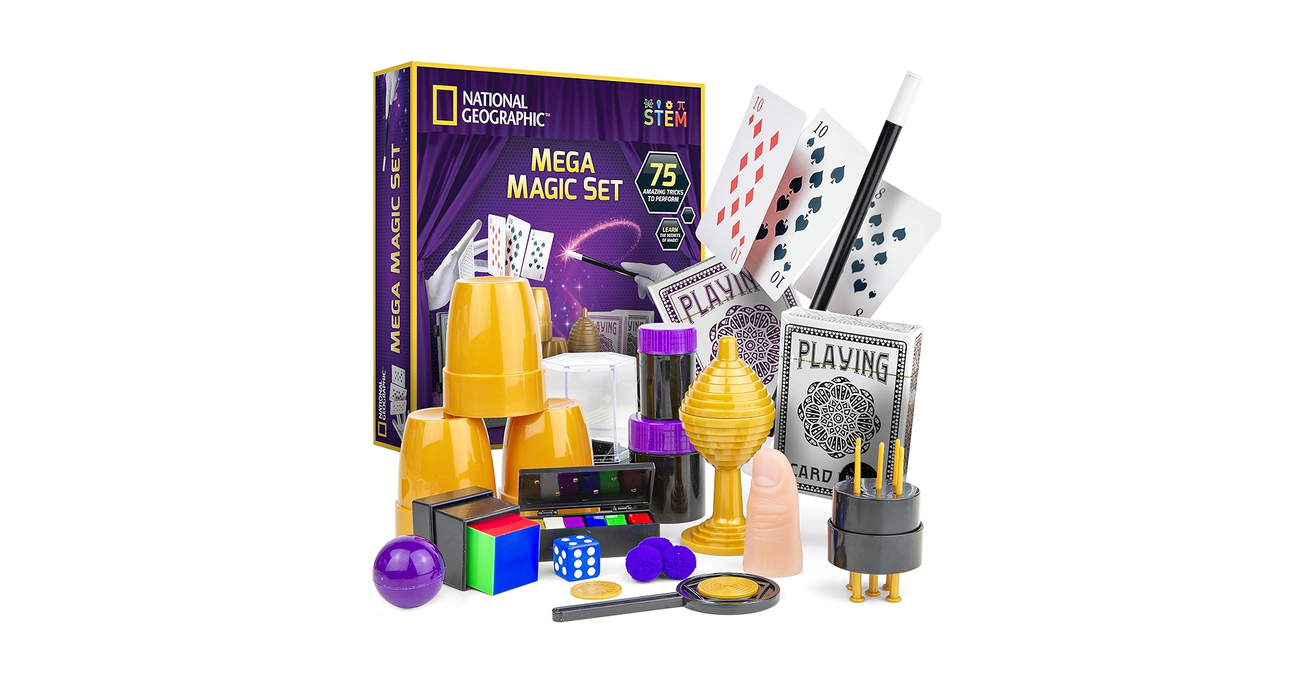 Amazon.co.jp: NATIONAL GEOGRAPHIC メガマジックセット – 75