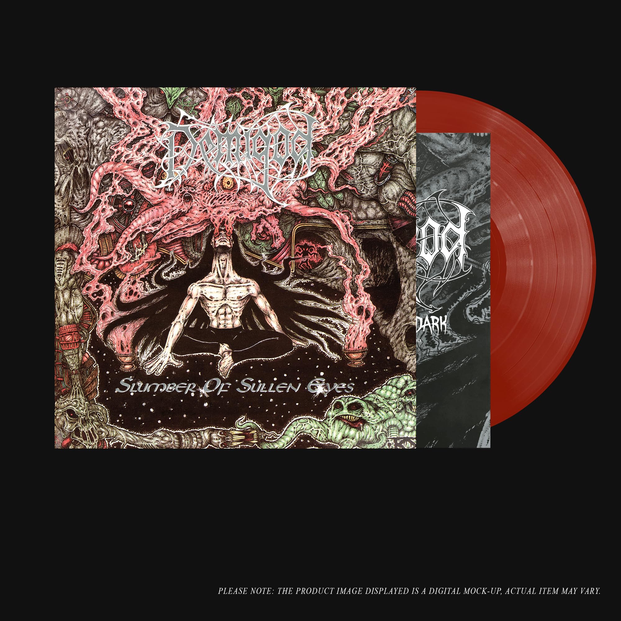 Demigod - Slumber of Sullen Eyes Transparent Red Vinyl 12"" Album - Pre-sale