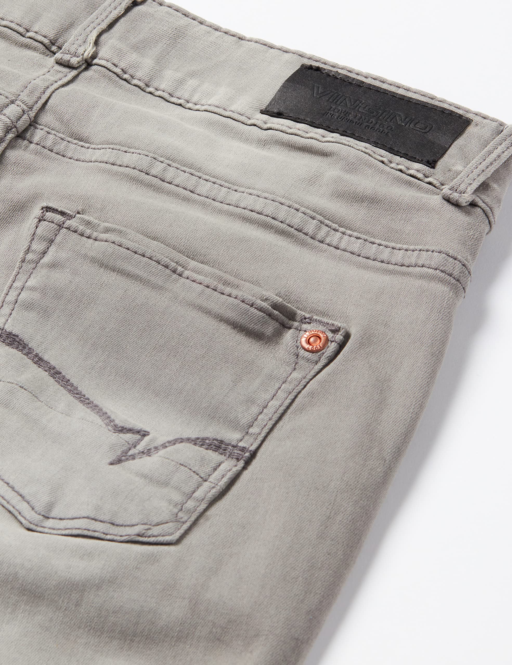 Vingino Bettine, Jeans Ragazze, Light Grey,