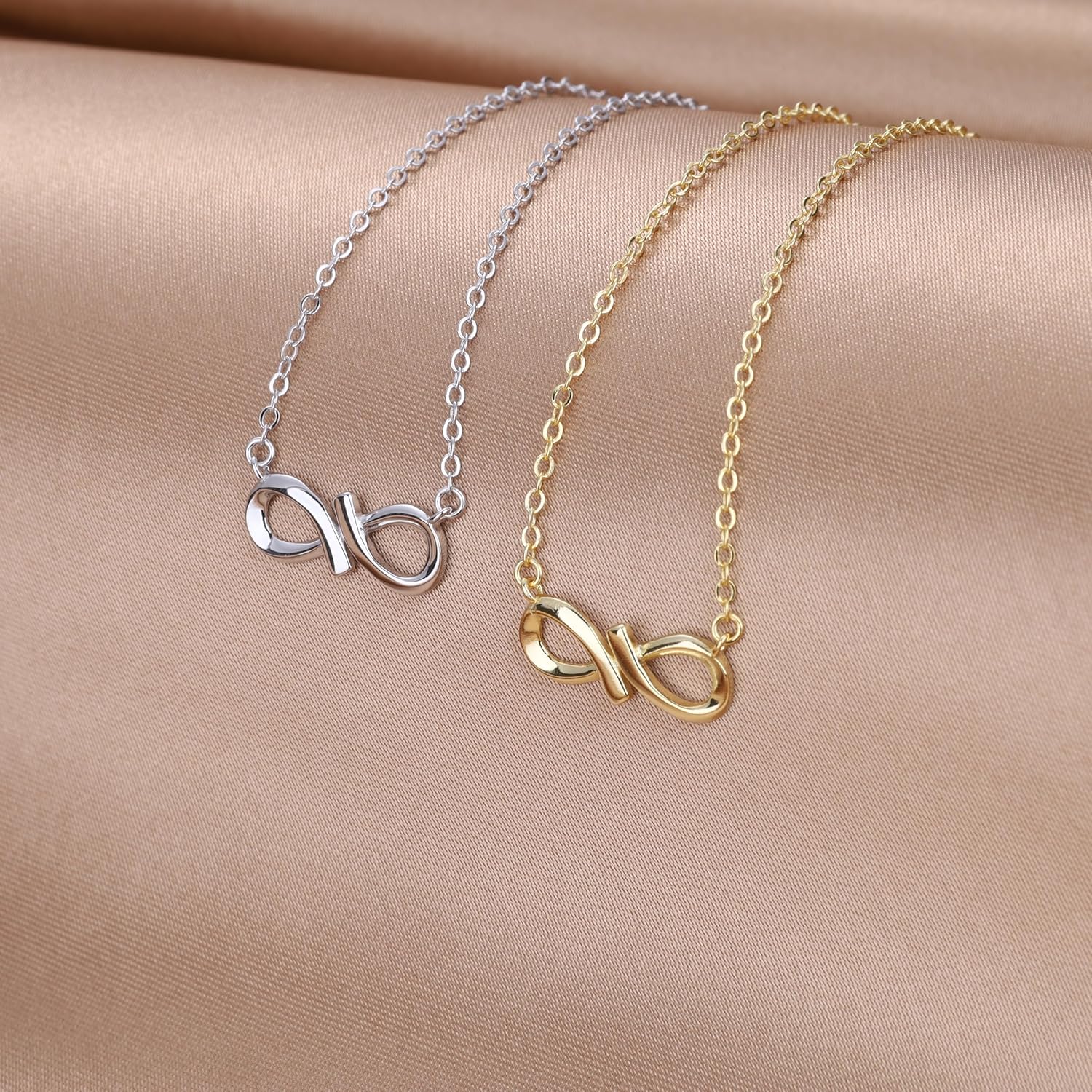 GAVU 925 Sterling Silver Necklace for Women, Infinity Necklace for Women - Image 5