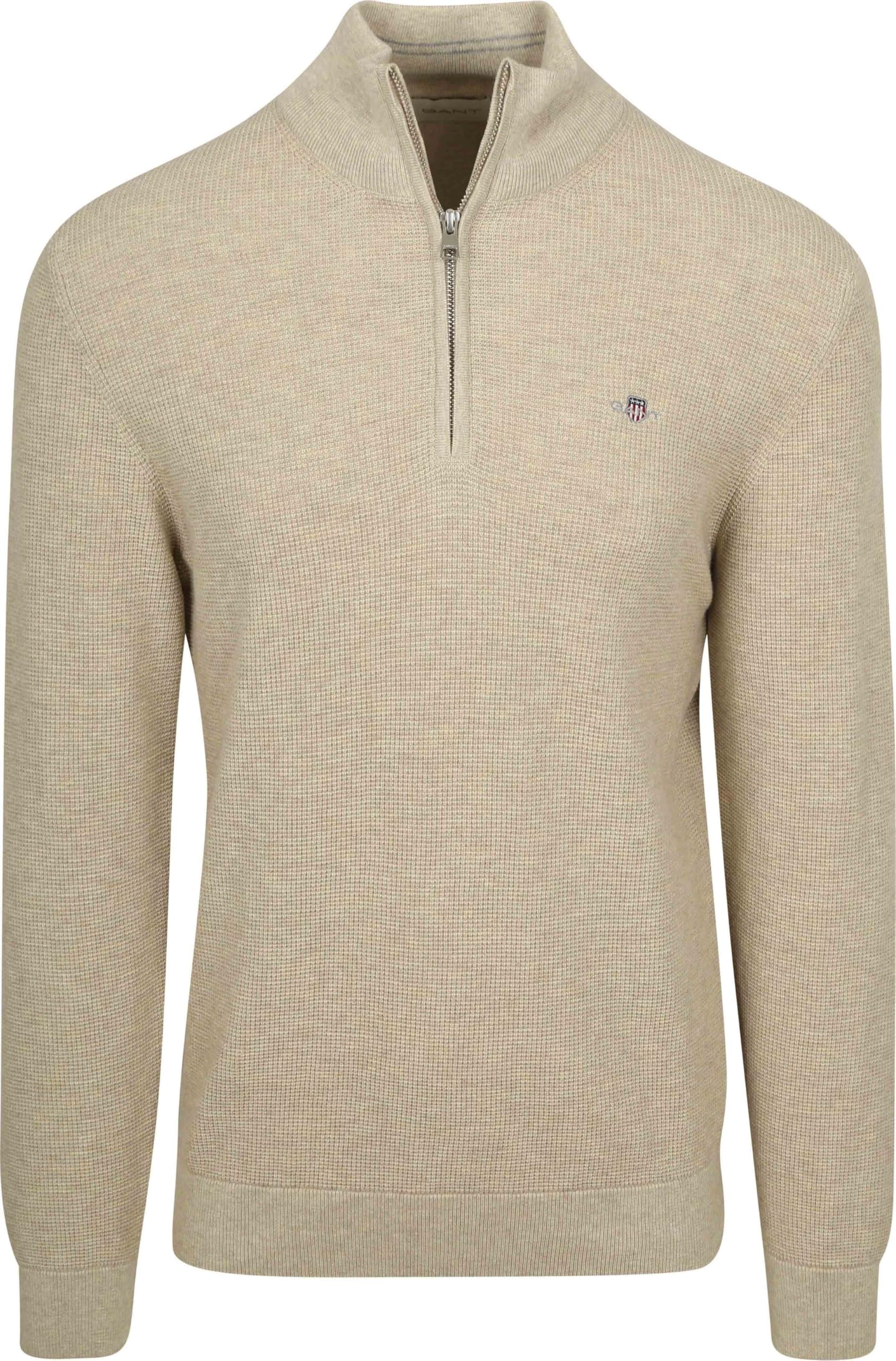 Gant Men's Crew Neck Jumper Beige Large